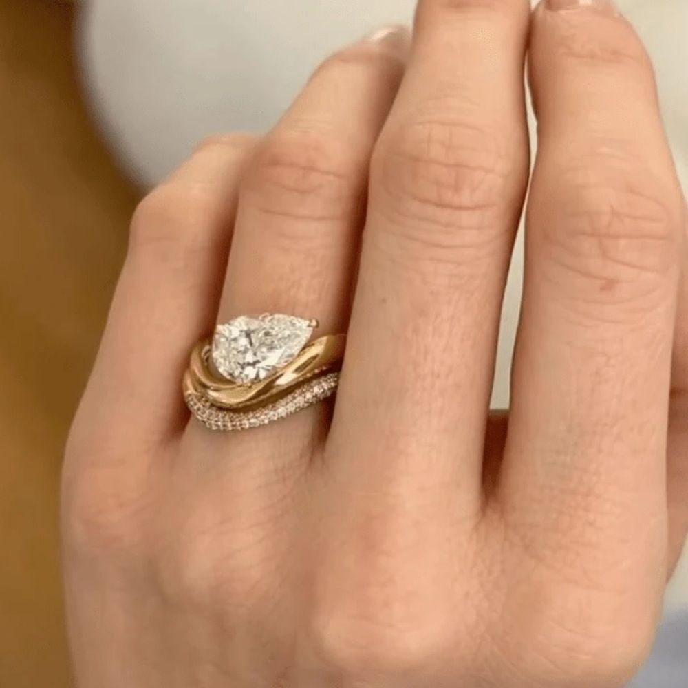 Gold Women's Ring Set N1154